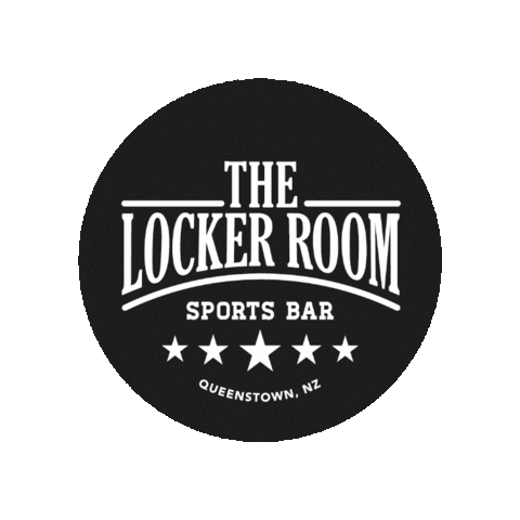 The Locker Room Sports Bar Sticker