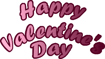 Valentines Day Text Sticker