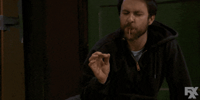 charlie day eating GIF by It's Always Sunny in Philadelphia