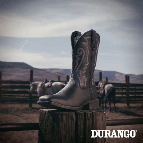 Boots Ranch GIF by DurangoBoots
