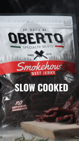 Camping Beef Jerky GIF by Oberto Snacks, Inc