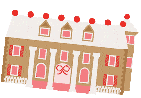 Gingerbread House Nashville Sticker by Infinity Hospitality