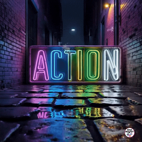 Lets Go Neon Sign GIF by End Regret