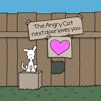 I Love You Cat GIF by Chippy the Dog
