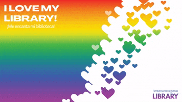 Rainbow Love GIF by Timberland Regional Library