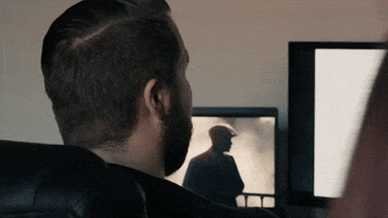 Scared Turn Around GIF by Film Riot