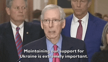 Mitch Mcconnell Ukraine GIF by GIPHY News