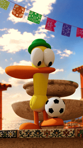 Football Pato GIF by Pocoyo