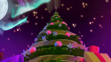 Christmas Tree Dance GIF by Cartuna