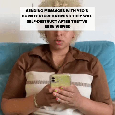 Comedy Reaction GIF by YEO Messaging