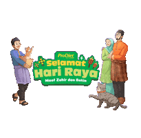 Selamathariraya Sticker by ProDiet Malaysia