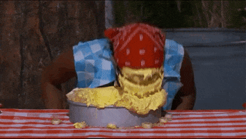 Hungry Pie Eating Contest GIF by Big Brother