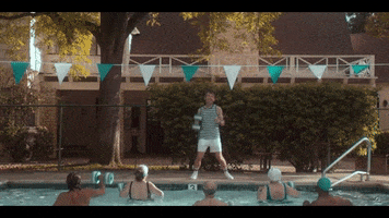 Dance Party Swimming GIF by Yung Bae