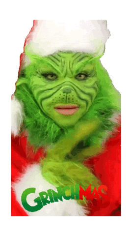 Christmas Grinch Sticker