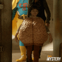 Big Brain Halloween GIF by ION Mystery