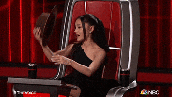 Ariana Grande Hat GIF by The Voice