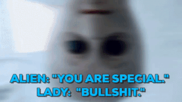 LovelyB funny viral aliens people of earth GIF