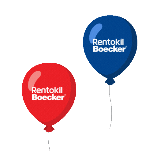 Balloons Pest Control Sticker by Rentokil Boecker