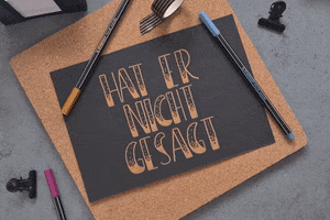Serious Lettering GIF by STABILO