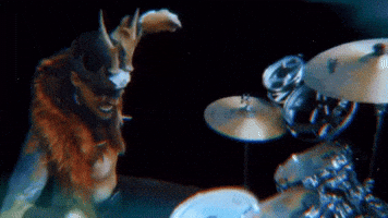 80S Metal GIF by Castle Rat