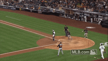 excited miami marlins GIF by MLB