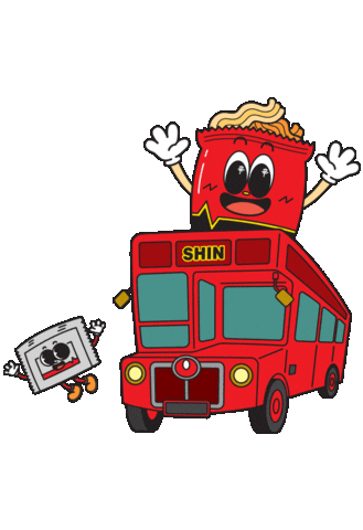 Happy Travel Sticker by Nongshim Global