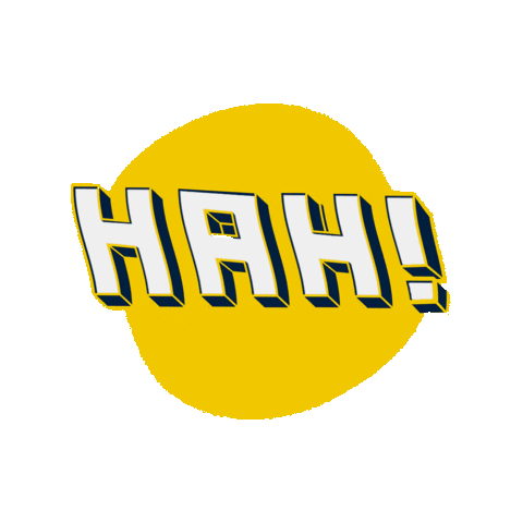 HAH comedy Sticker