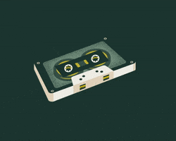lusikimza loop 90s tape cassette GIF