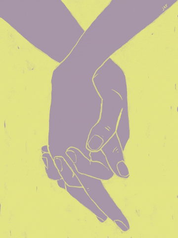 jooliacoolia love couple hands together GIF