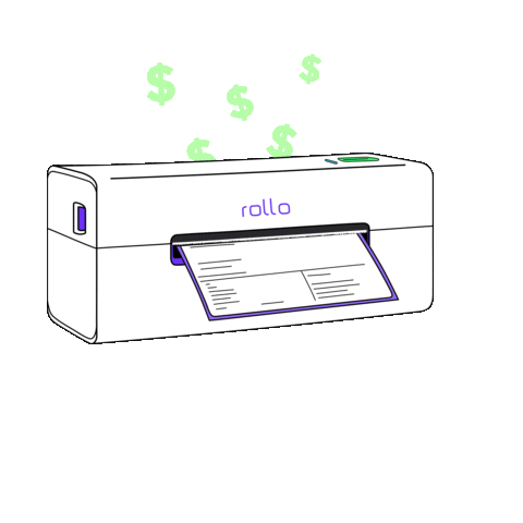 Money Delivery Sticker by Rollo