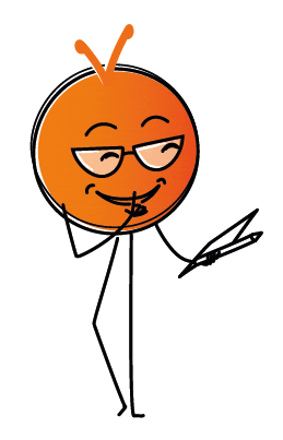 Orange Gm Sticker by Grand-Mercredi