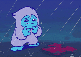 Sad T-Shirt GIF by The Yetee