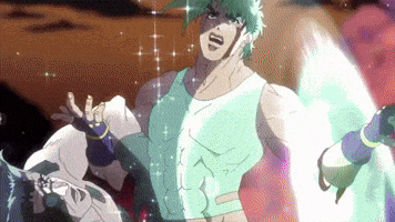 Joseph Joestar Hand GIF