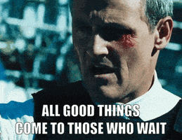 Be Patient Colm Feore GIF
