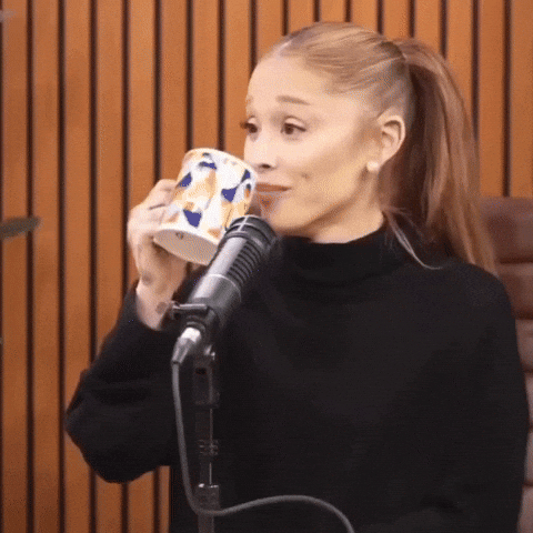 Ariana Grande Laughing GIF