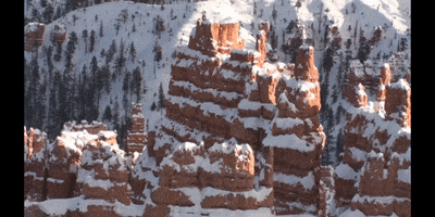 Bryce Canyon Snow GIF by DIIMSA Stock