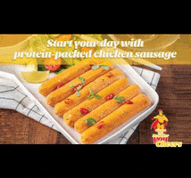 Chicken Sausages GIF by Zorabian Foods