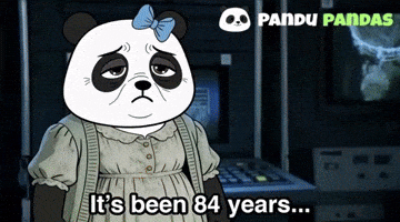 Rose Panda GIF by Pandu Pandas