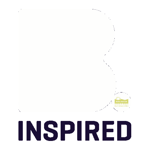 Hello Burlington Sticker