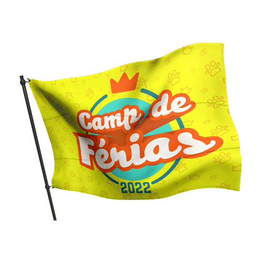 Flag Camp Sticker by Tigrinhos e Golden Tigers