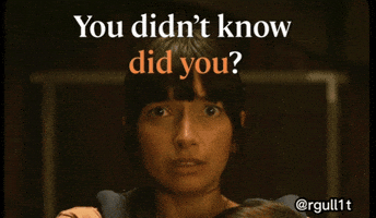 Know Did You GIF