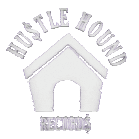 Hustle Hound Records Sticker