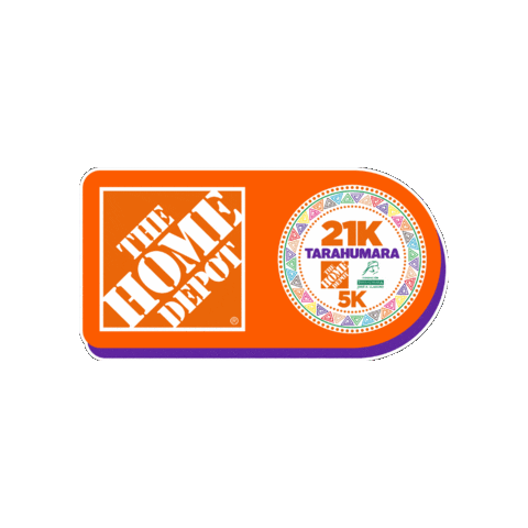 Logo Correr Sticker by The Home Depot Mx