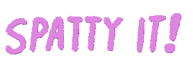 Spatty Sticker