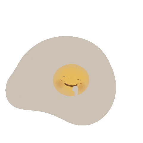 Hungry Egg Sticker