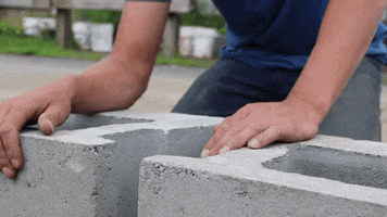 Construction Cinder Block Wall GIF by JC Property Professionals