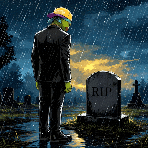Sad Rest In Peace GIF by peezyethereum