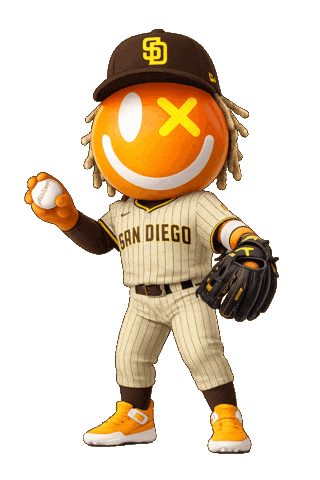 Baseball Padres Sticker by SMILE spirits