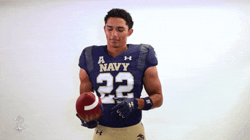 College Football Go Navy GIF by Navy Athletics