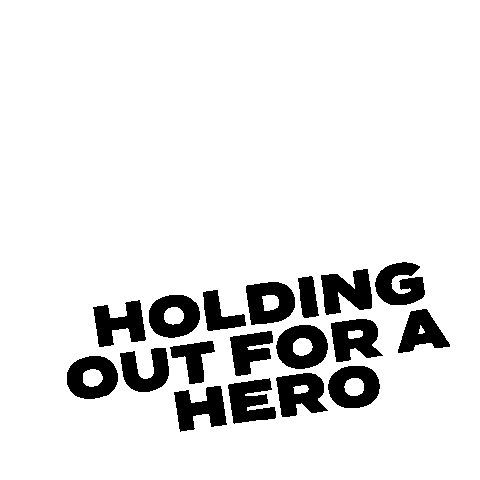 Holding Out For A Hero Halloween Sticker by Adam Lambert